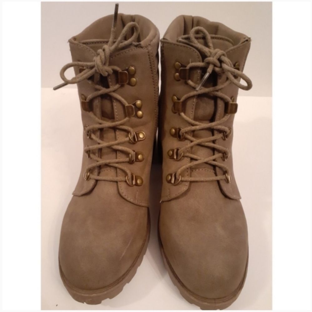 🔵|Suade Hiker Boots|50%OFF - Picture 3 of 8